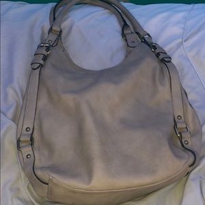 Merona beige purse